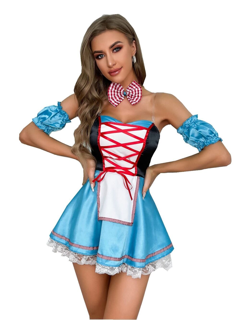 7323 Oktoberfest Dress 4PCS Traditional Bavarian Carnival Party German Beer
